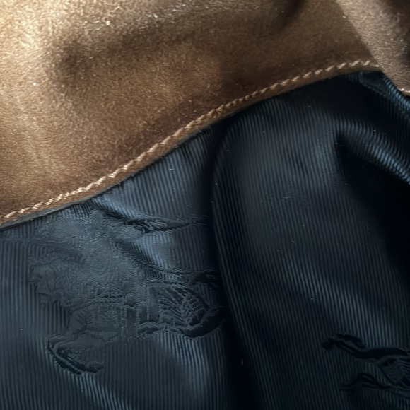 Burberry Authentic Suede Shoulderbag Fire - Picture 10 of 17